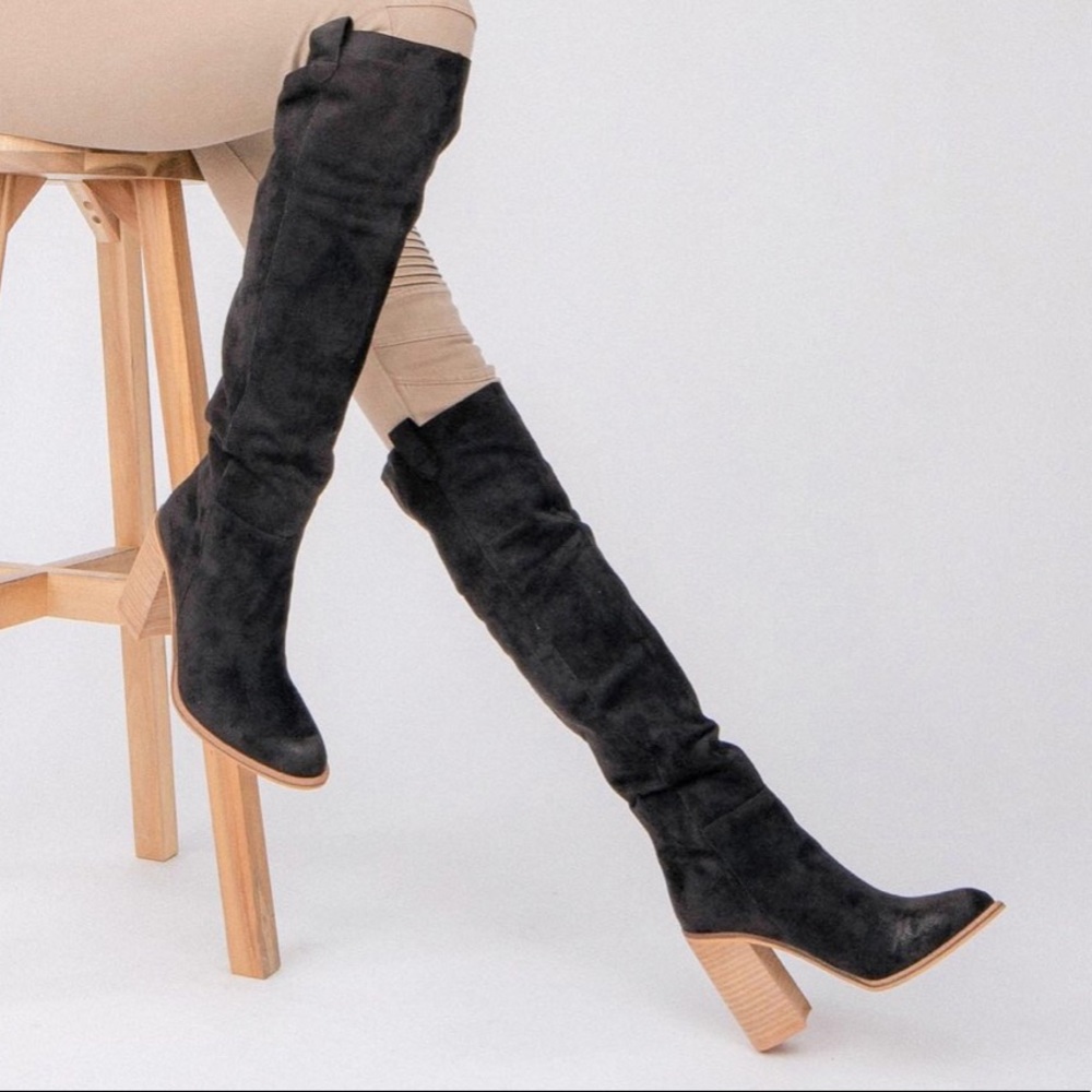 Suede Boots